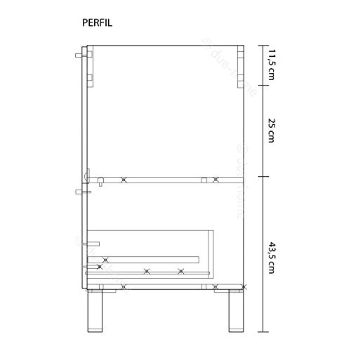 ARKITMOBEL Mueble de Baño con 1 Puerta 1 Cajón y Espejo, Modulo Baño, Modelo Urban, Acabado en Blanco Brillo, Medidas: 80 cm (Ancho) x 80 cm (Alto) x 45 cm (Fondo)