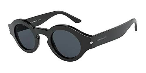 Armani 0AR8126 Gafas, Negro, 43 para Hombre