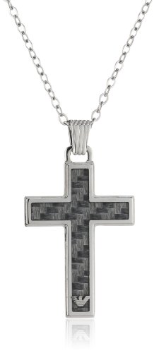 Armani Collar para Hombre, ónice Blanco EGS1705
