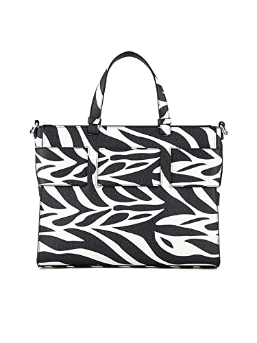 ARMANI EXCHANGE ARMANI EXCHANGE WOMAN'S BIG TOTE 942689 1A704, Cebra, Talla única