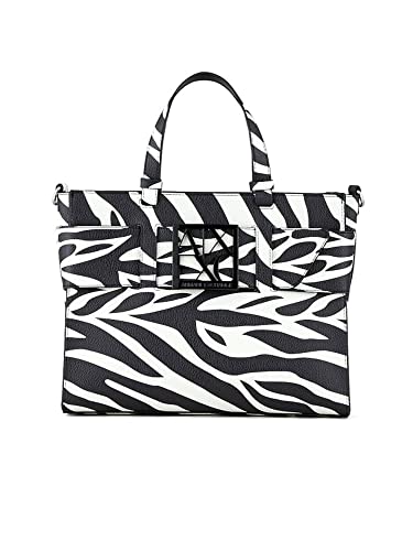 ARMANI EXCHANGE ARMANI EXCHANGE WOMAN'S BIG TOTE 942689 1A704, Cebra, Talla única