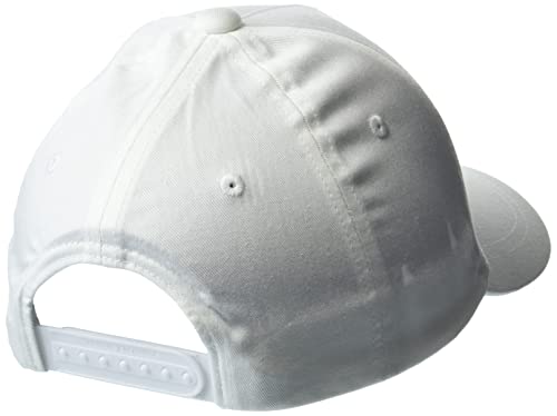 Armani Exchange Con Logotipo de Foil Gorra de béisbol, Blanco, Talla única para Hombre