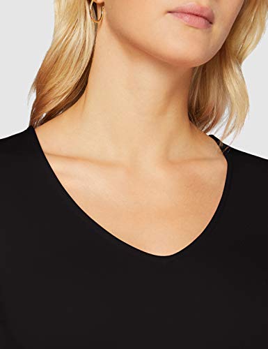 Armani Exchange Dress Vestido Informal de Negocios, Black, XL para Mujer