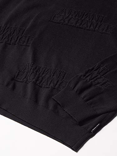 Armani Exchange Maglione G Uomo Mod. 6HZM1K ZMS6Z 1200 Nero S