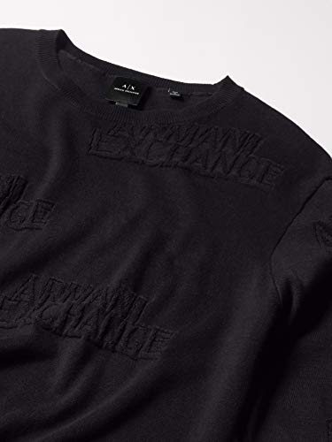 Armani Exchange Maglione G Uomo Mod. 6HZM1K ZMS6Z 1200 Nero S