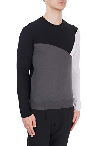 Armani Exchange Maglione G Uomo Mod. 6HZM1R ZMS8Z 4202 Nero S