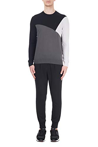 Armani Exchange Maglione G Uomo Mod. 6HZM1R ZMS8Z 4202 Nero S
