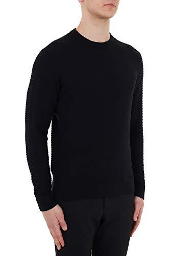 Armani Exchange Maglione G Uomo Mod. 6HZM3B ZMU6Z 1200 Nero S