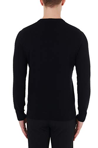 Armani Exchange Maglione G Uomo Mod. 6HZM3B ZMU6Z 1200 Nero S