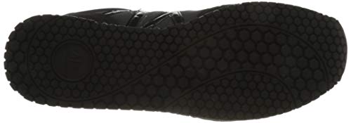 Armani Exchange Retro Running, Zapatillas Mujer, Negro, 37 EU