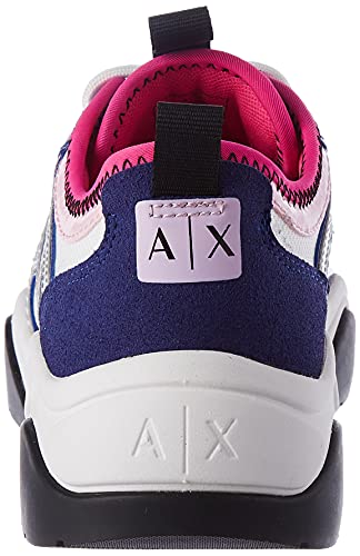 Armani Exchange Sophisticated Patent, Zapatillas Mujer, W G X-Estrecho, X-Small EU