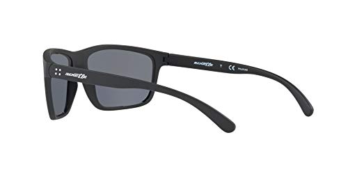 Arnette Booger, Gafas de Sol para Hombre, Negro (Matte Black), 61