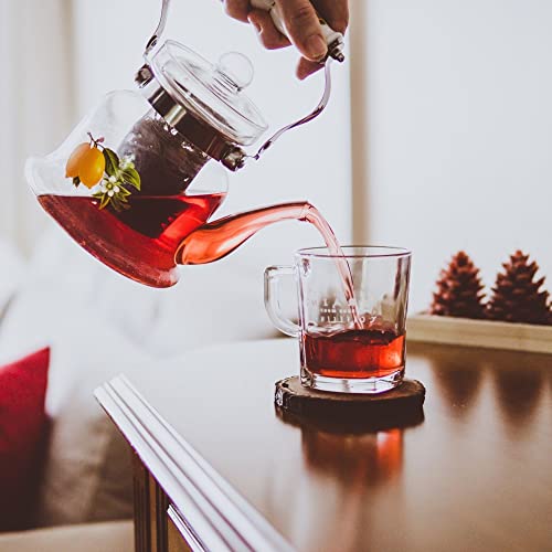 Aromas de Té - Infusiones Variadas - Infusión Hibiscus en Formato de 100 gramos - Infusión Natural con Propiedades Hidratantes y Refrescantes - Infusión con Sabor Ácido que Ayuda a Eliminar Líquidos