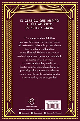 Arsène Lupin, caballero ladrón (10ªED): Nueva edición con motivo de la exitosa serie de Netflix (INFANTIL / JUVENIL)