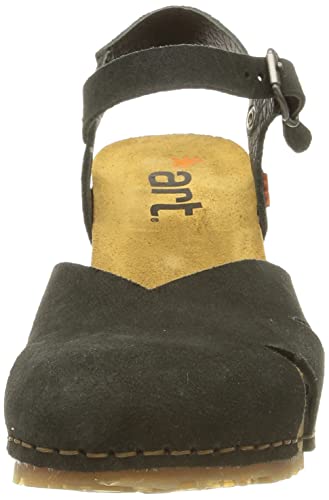 Art Soho, Sandalia con talón Mujer, Black, 37 EU