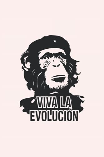 ArtBooks: Viva La Evolucion: Funny Cool Novelty Gift ~ Small Lined Notebook (6'' X 9")