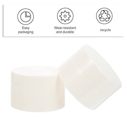 Artibetter 12 Unids Vacío Portátil Portátil Cosmetic Contenedores BPA Pot Frascos Gratis para Crema de Crema de Loción Cosméticos Frascos con Tapas Logotipo Gratis ()