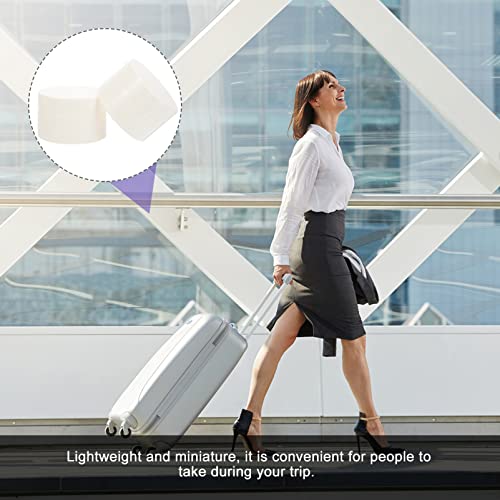 Artibetter 12 Unids Vacío Portátil Portátil Cosmetic Contenedores BPA Pot Frascos Gratis para Crema de Crema de Loción Cosméticos Frascos con Tapas Logotipo Gratis ()