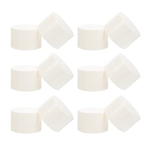Artibetter 12 Unids Vacío Portátil Portátil Cosmetic Contenedores BPA Pot Frascos Gratis para Crema de Crema de Loción Cosméticos Frascos con Tapas Logotipo Gratis ()