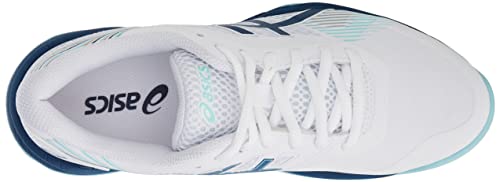 ASICS Gel-Game 8 Clay, Zapatillas Mujer, White Light Indigo, 40 EU