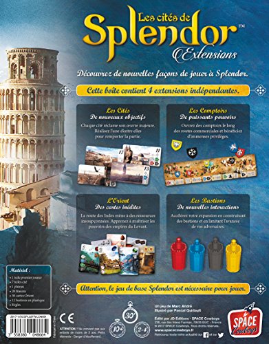 Asmodee – Extensión las casas de Splendor, scspl02fr, no precisa , color/modelo surtido