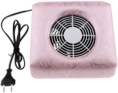 Aspiradores de Polvo para Uñas, Succión Colector de Polvo, Aparatos Eléctricos Profesional para Manicura y Pedicura [Clase de eficiencia energética A+++]