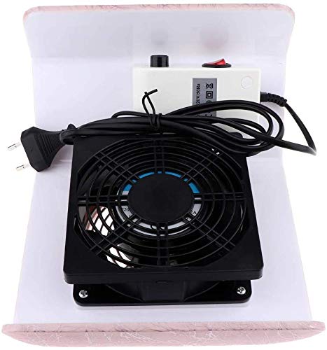 Aspiradores de Polvo para Uñas, Succión Colector de Polvo, Aparatos Eléctricos Profesional para Manicura y Pedicura [Clase de eficiencia energética A+++]