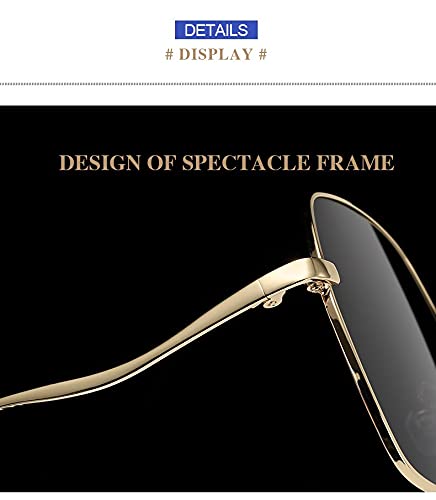 Astemdhj Gafas de Sol Sunglasses Gafas De Sol De Lujo con Forma De Ojo De Gato para Mujer, Gafas De Sol Semi Sin Montura, Gafas De Moda Rosadas para Niñas, Sombras Uv400, C5GradauAnti-UV