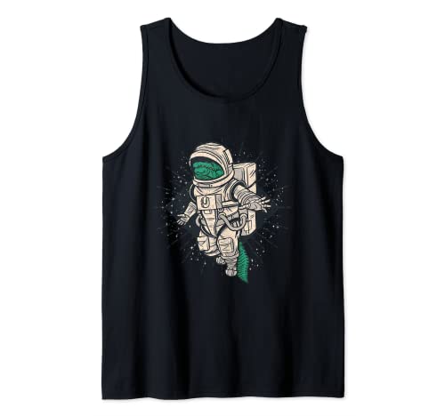 Astronauta Cocodrilo Gator Espacio Camiseta sin Mangas