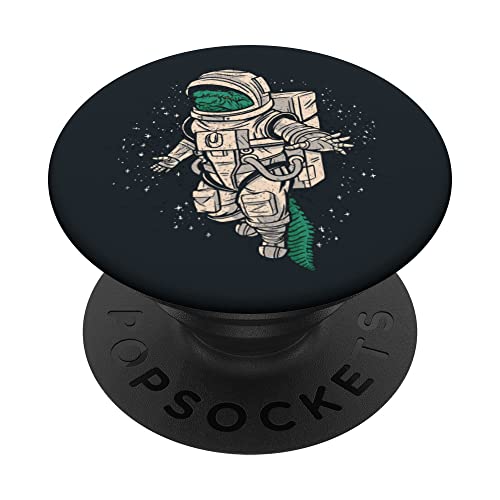 Astronauta Cocodrilo Gator Espacio PopSockets PopGrip Intercambiable