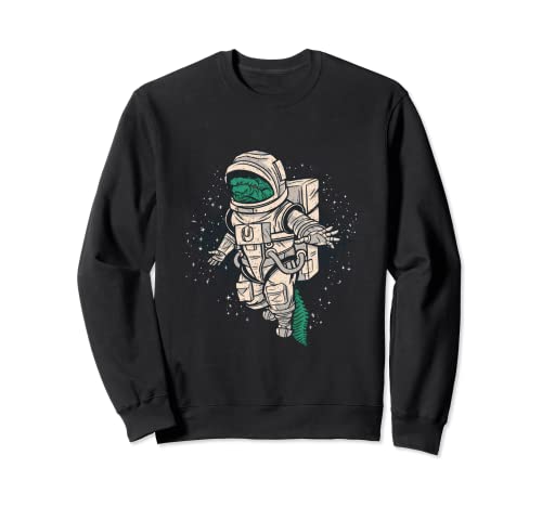 Astronauta Cocodrilo Gator Espacio Sudadera