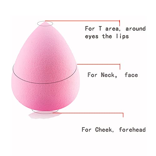 ATMASDO Venta al por mayor Esponja de maquillaje Huevos de belleza Esponjas de polvo cosmético Esponjas de base Puff Herramientas y accesorios de   maquillaje para mujeres 1pc MZ3080-AP