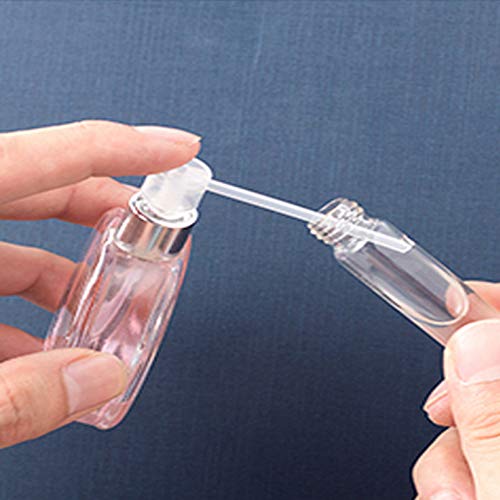 Atomizador del Perfume,2 Pieza 20ML Rociador Botellas de Perfume Travel,Mini Portátil de Viaje Atomizador（Negro）