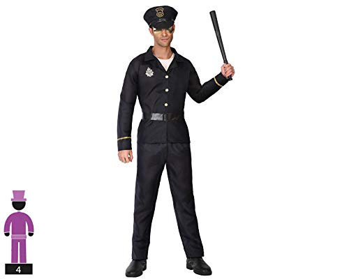 ATOSA disfraz oficial policia hombre adulto M