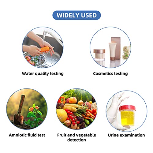 AUKENIEN 480 Tiras Reactivas Papel pH Strips Test Indicador Tornasol Test pH 1-14 para Medir Saliva Cosmetica Agua Prueba Acuario