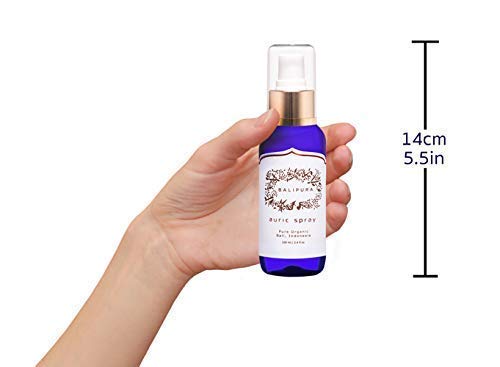 Aura Spray para atraer “ Amor Puro ” con Energía de cristales sanadores y aceites Esenciales naturales de Jasmin, Ylang Ylang y Chempaka - Hecho a mano en Bali y bendecido bajo la luna llena - 100ml