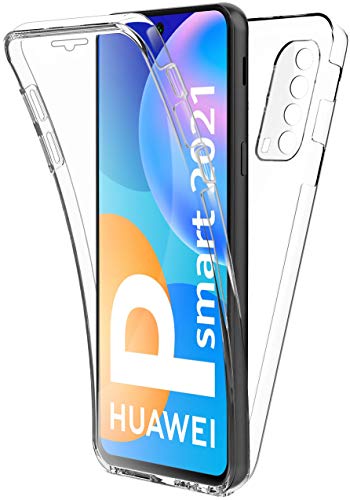 AURSTORE - Funda para Huawei P Smart 2021 5G (6,67 pulgadas), protección integral delantera + trasera, rígida, táctil, protección de 360 grados, resistente a los impactos