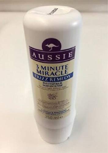 Aussie - Cuidado intensivo 3 Minute Miracle Frizz Remedy para cabello indisciplinado de 250 ml.