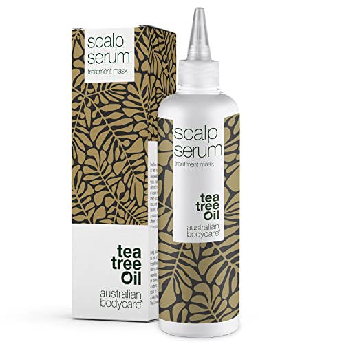Australian Bodycare Scalp Serum 250 ml | Hidratante para el cuero cabelludo con aceite de árbol del té para caspa, picazón y sequedad | Cuidado diario para psoriasis o eczema | 100% vegano