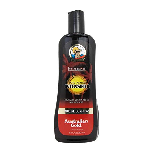 Australian Gold Intensificador Rápido De Bronceado Loción, color Marron, 250 ml