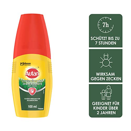 Autan Autan Repelente Antimosquitos Spray Protección Plus 100 ml, multicolor