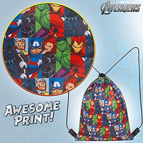 Avengers Mochila Cuerdas, Bolsa Saco Niño De Los Vengadores, Bolsas De Tela Para Niños Y Adolescentes, Regalos Originales Para Niños