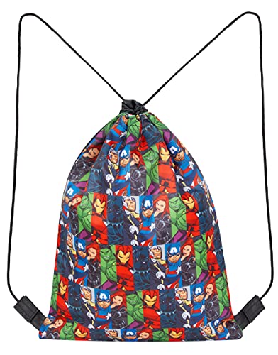 Avengers Mochila Cuerdas, Bolsa Saco Niño De Los Vengadores, Bolsas De Tela Para Niños Y Adolescentes, Regalos Originales Para Niños