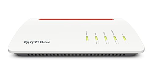 AVM Fritz!Box 7590 International - Modem Router 4x4 WiFi AC con MU-MIMO (1733 Mbps en 5 GHz y 800 Mbps en 2,4 GHz), Mesh, VDSL, ADSL2+, 1 x WAN Gigabit, 4 x LAN Gigabit, Interfaz en Español