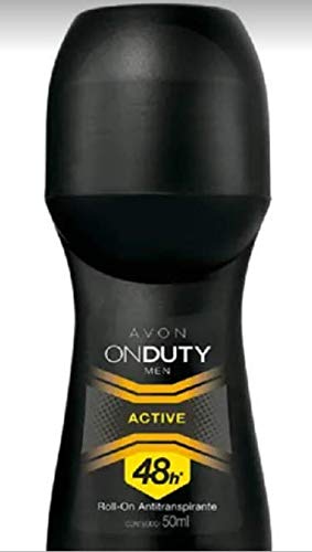 Avon Juego de 4 desodorantes para hombre de On Duty, aroma masculino