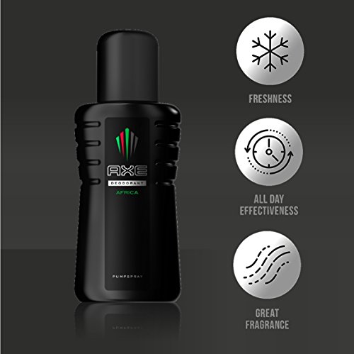 Axe atomizador Africa sin aluminio salze, 75 g