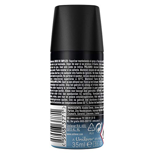Axe Ice Chill Rock Desodorante - 35 ml - Pack de 12
