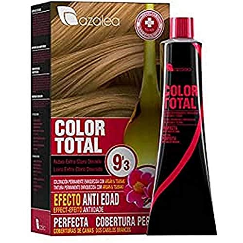 Azalea Total Tinte Capilar Permanente, Color Rubio Extra Claro Dorado - 224 gr