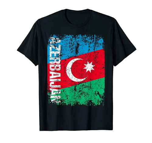 AZERBAIJÀN Bandera | Hombres Mujeres Niños AZERBAIJÀN Camiseta