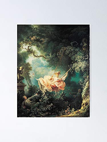AZSTEEL Póster de Hd The Swing by Jean-honoré Fragonard de alta definición